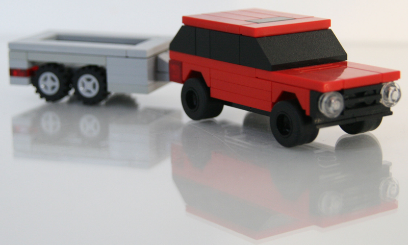 Illustration for article titled These Lego cars are small and perfect
